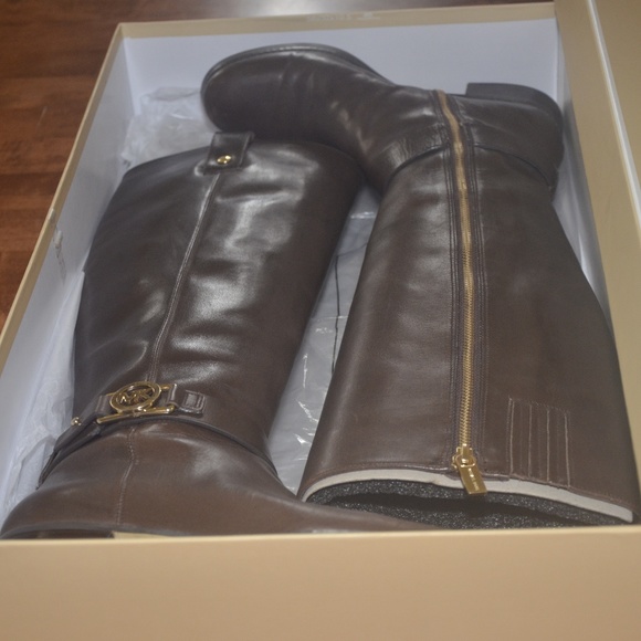 MK Charm Riding Boots (Dark Coffee) - Picture 8 of 8